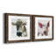 Maude - Ensemble de 2 peintures encadrées-74388931-74388928