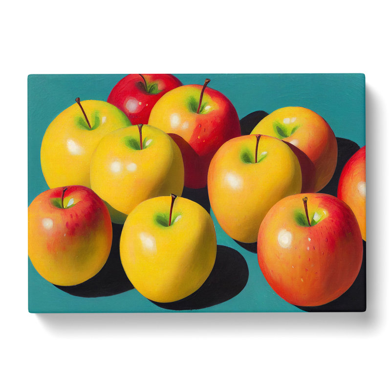 Selection Of Apples Vol.2 - Wrapped Canvas Print, 35cm H x 50cm W x 3cm D