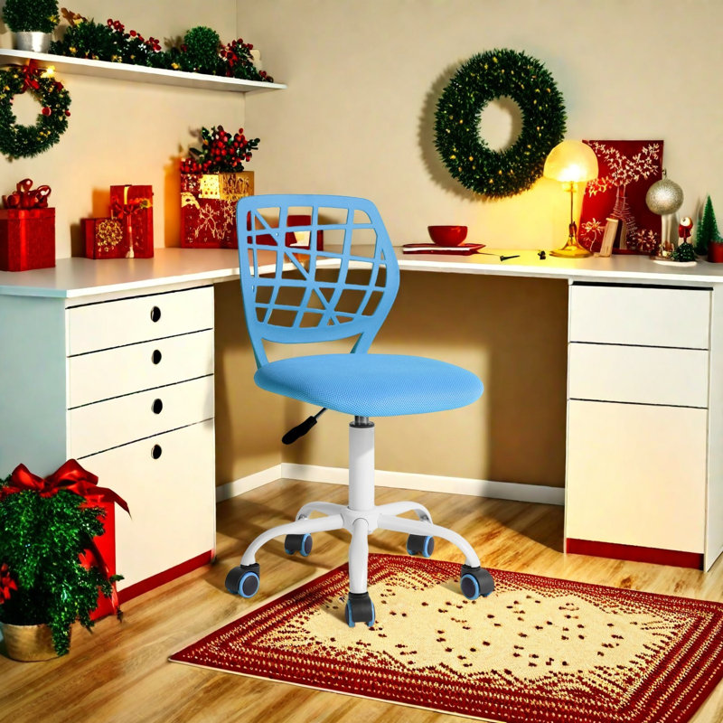 Mesh Office Chair, Blue