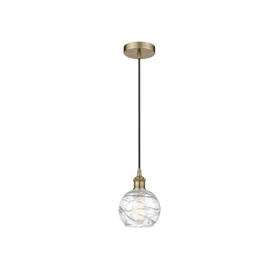 Luminaire suspendu simple à 1 lumière 1 lumière