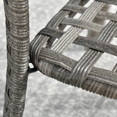 Outdoor Bobia Rocking Wicker/Rattan Chair with Cushions