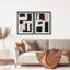 Placed together set Shadowbox Abstract Print by Oliver Gal, Black Frame, 10 x 15-713617185-713617199
