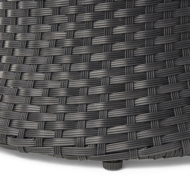 3PC PE Rattan Chat Set