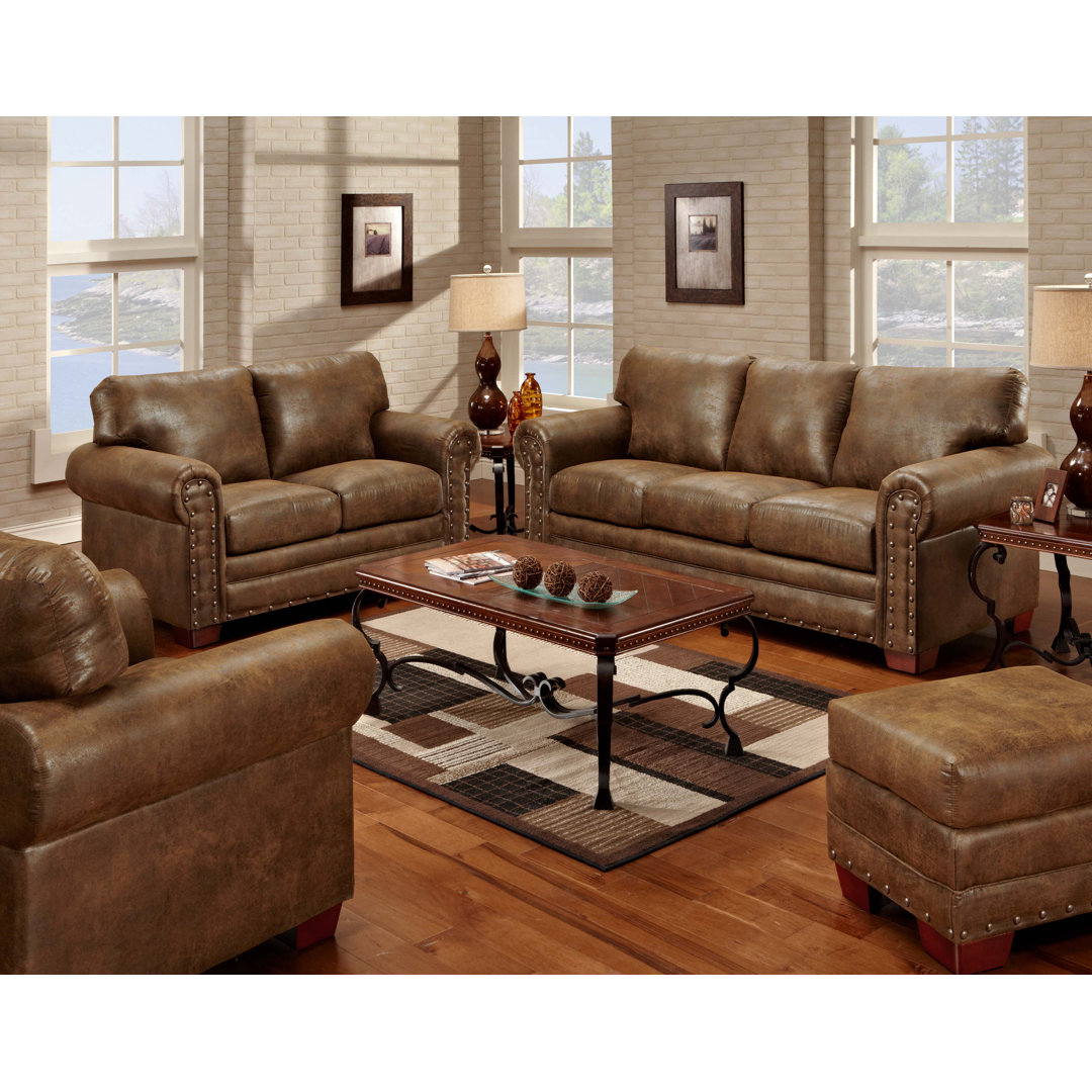Ezra 4 - Piece Living Room Set Loon Peak®