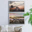 Early Morning Maldives - Ensemble de 2 reproductions d'art sur toile encadrées-166431998-166431994-166249587