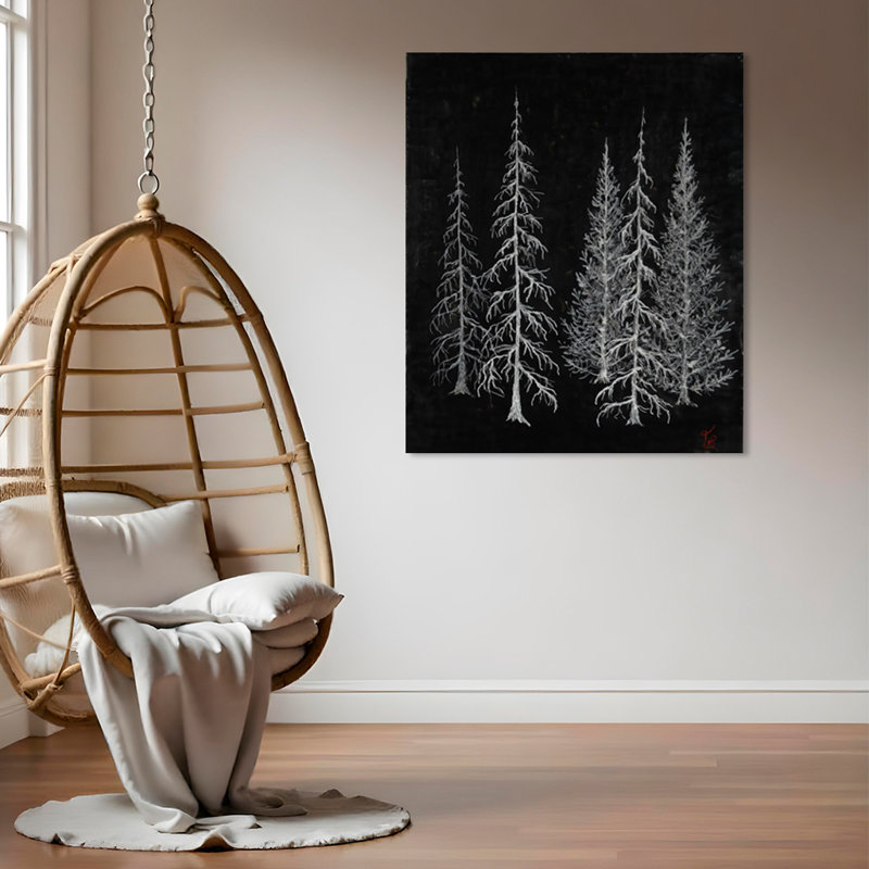 «Monoscape XXX III», art mural par Karen Biery, H 30 po x l 24 po, Toile tendue
