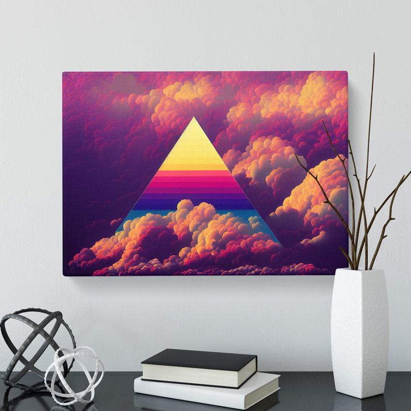 Engaging Cloudy Sky - Wrapped Canvas, 40cm H x 60cm W x 3cm D