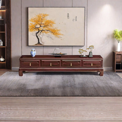 New Chinese black rosewood TV cabinet