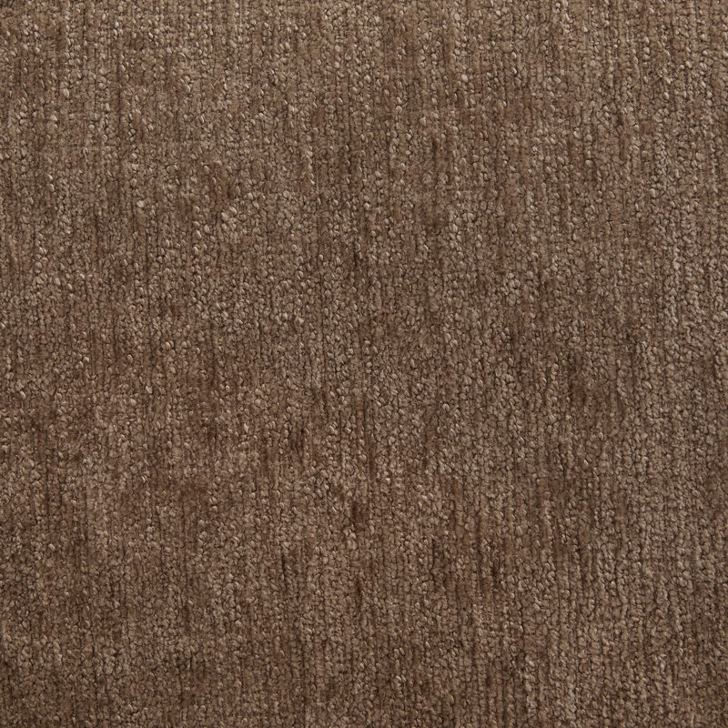 Calvera Modern Loveseat Sofa With Spacious Seating And Stitched Armrests, Brown
