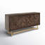 Buffet en bois massif de manguier de 72 po de largeur Wakefield