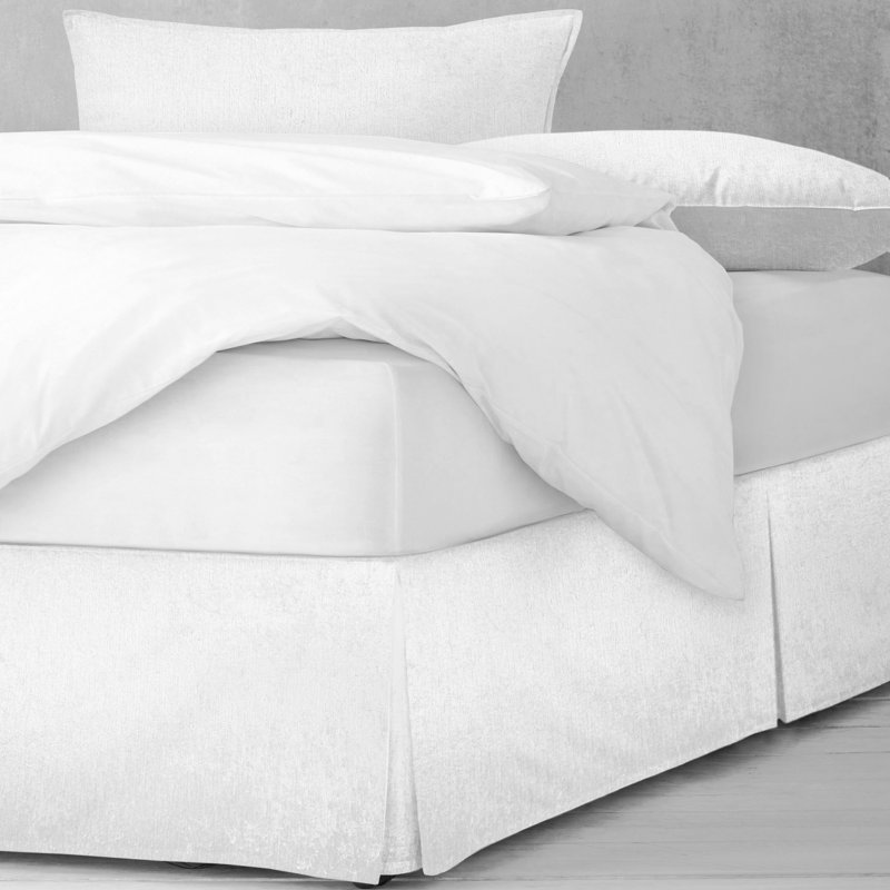 Jupe de lit Burk, Très grand californien, 18", Gris