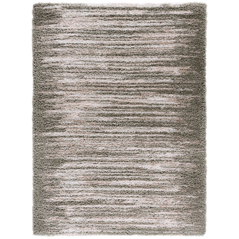 Atlantis Shag 104 Performance Abstract Rug, 5'-3" X 7'-6" Rectangle