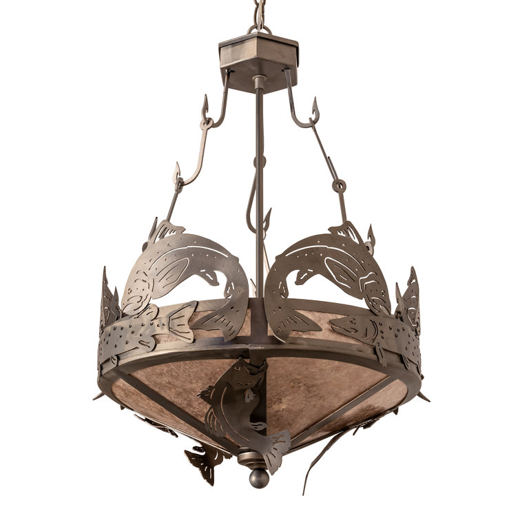 Rustic Lodge 2 - Light Chandelier