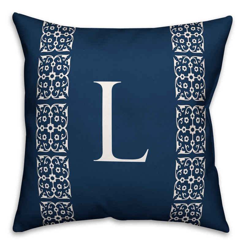 Reversible Throw Pillow, L