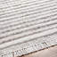 Tapis brun uni en polyester tissé à plat à la main Crumrine-309695196