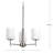 Sarsfield 3 - Light Dimmable Classic / Traditional Chandelier-129258701