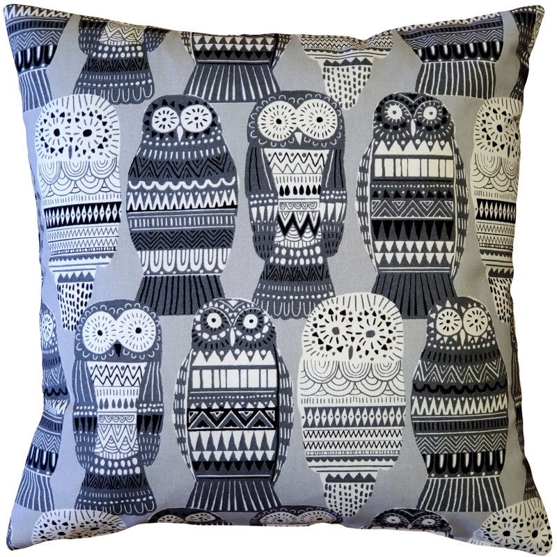  Coussin 100% coton 17 po