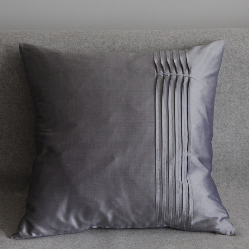 Sweetbriar Square Cushion, Silver