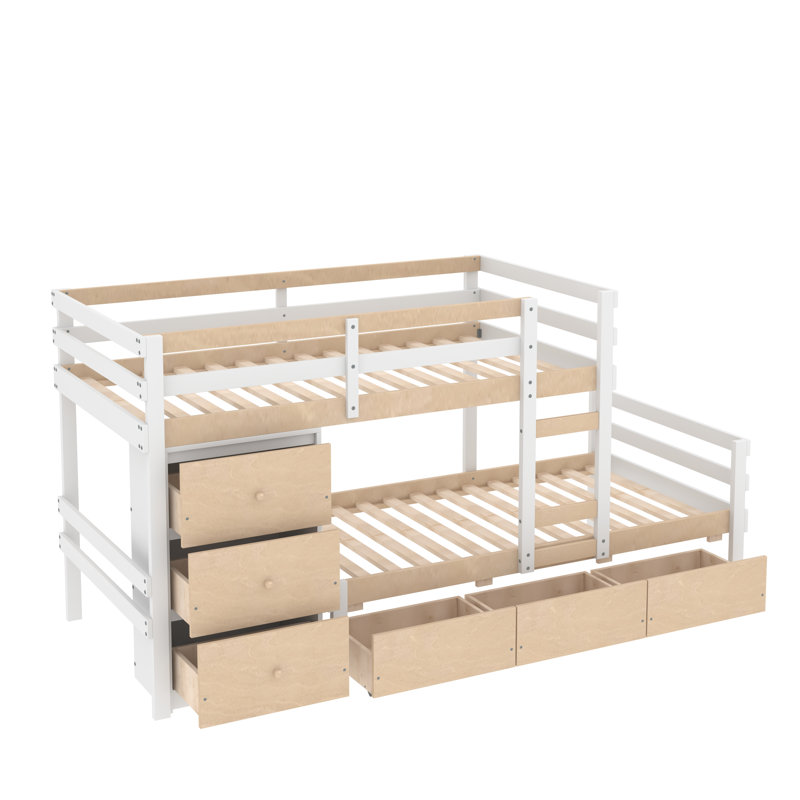 Lit superposé standard Handlon par Harriet Bee, Naturel