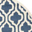 Tapis bleu marine / ivoire Ruben-19277054