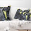 Coussin lombaire à baisers et sociales africain zèbres