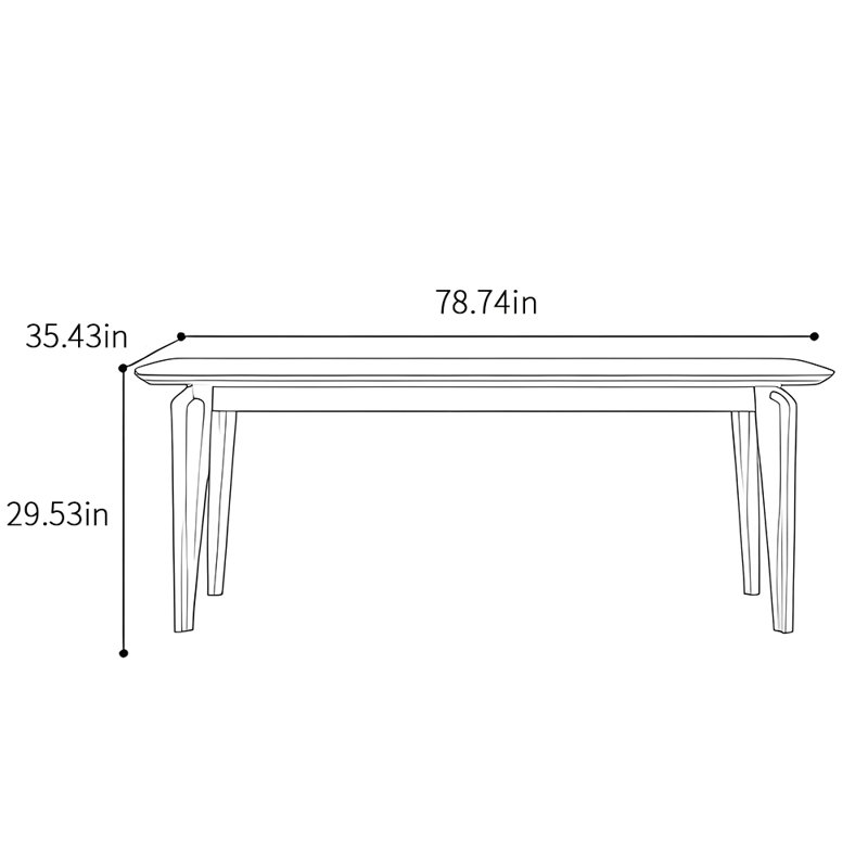 Cassian, 29.53"H x 78.74"L x 35.43"W