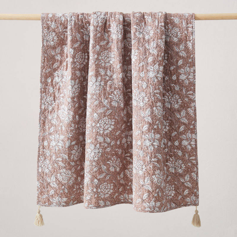Jeté en coton réversible Lush Decor Zara