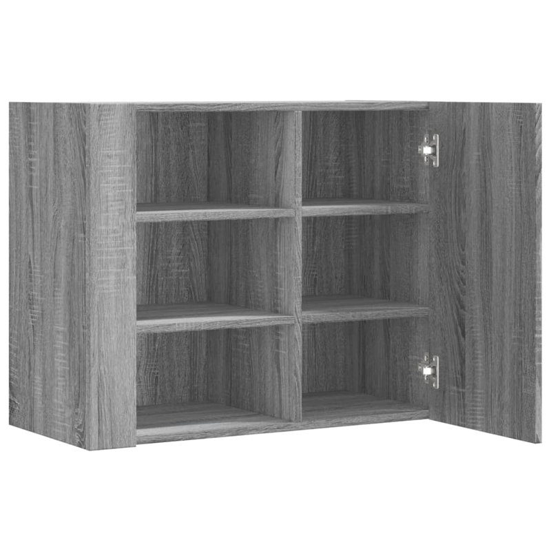 Antoninette Floating Shelf, Grey Sonoma