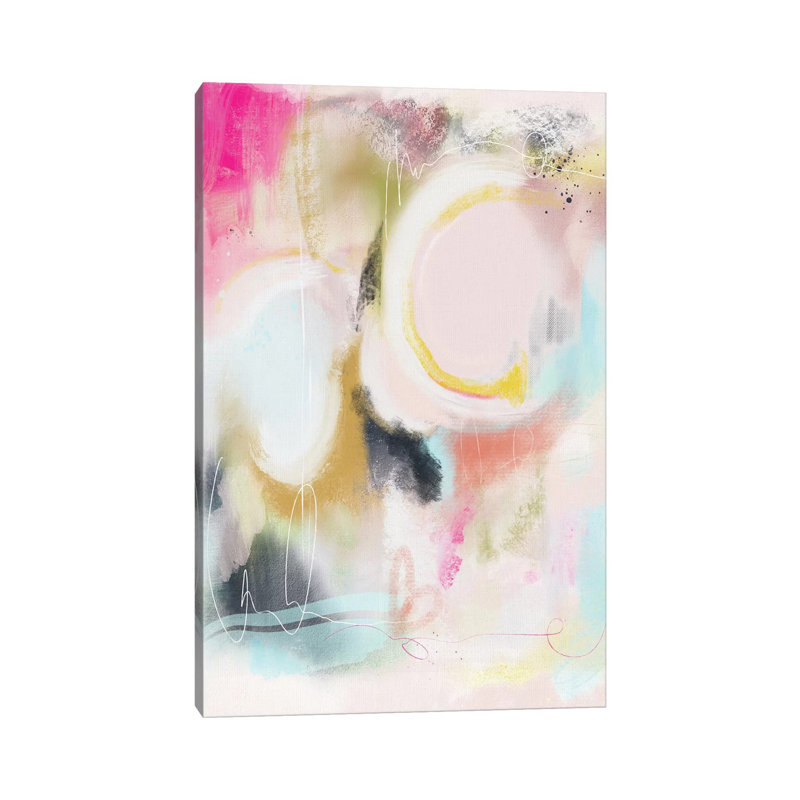 Abstract I by Leah Straatsma - Wrapped Canvas Gallery-Wrapped Canvas Giclée, 20.32 cm H x 30.48 cm W