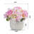 Faux Silk Hydrangea Arrangement in Pot-1708626848