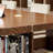 Tan Rectangular Solid Wood desk-506415809