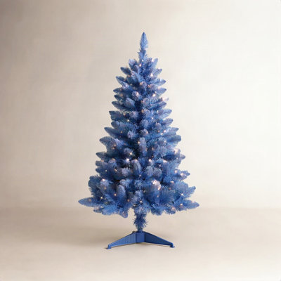 48' Lighted Artificial Spruce Christmas Tree