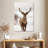 Snow Clad Deer