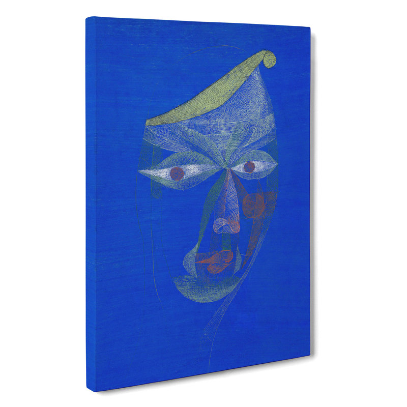 Portrait Of An Oriental by Paul Klee - Wrapped Canvas, 60cm H x 40cm W x 3cm D