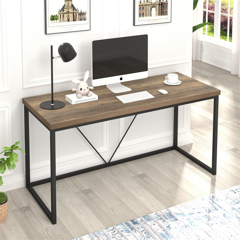 Bureau d'écriture Cianciulli, Chêne, H 29,49 po x l 60 po x P 23,58 po