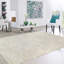 Oushak Hand Knotted Wool Geometric Area Rug in Pale Blue/Ivory/Taupe-80630850
