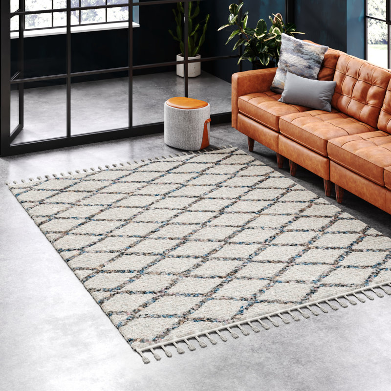 Conway Geometric Indoor Rug, Rectangle 9' x 12'
