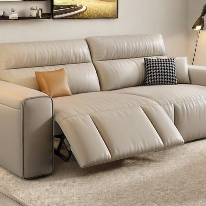 Canapé électrique haut de gamme de luxe luxueux, H 36,61 po x l 82,67 po x P 37,79 po