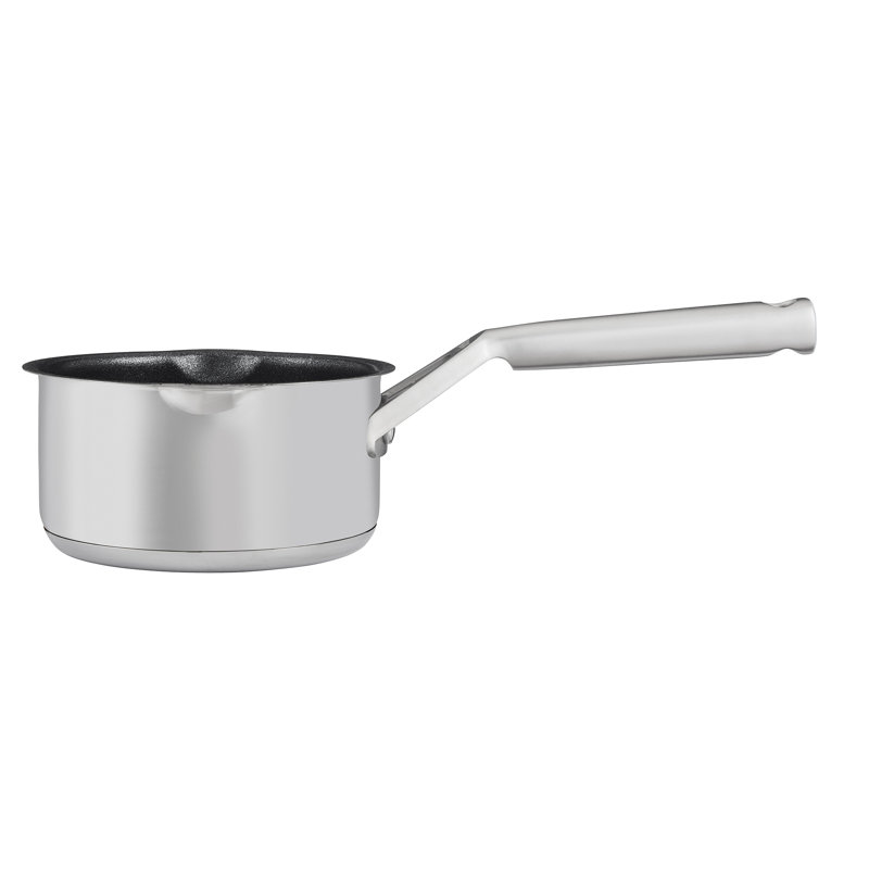 Ninja ZEROSTICK Stainless Steel 16cm Milk Pan C61216UK Stainless Steel/