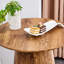 Senoa 2-Piece Mid-Century Modern Nesting Table Set with MDF and Anti-Slip Pads