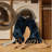 Washable American Black Bear Wildlife Area Rug-343083175