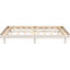 White Wash Full Floating Bed Frame - Made With Quality Materials Modern In Washed Colour Stable Structure-754763045-754763044