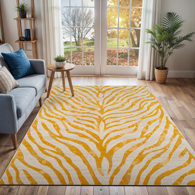 Ashman Animal Print Area Rug