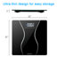 Blue Elephant Digital Glass Bathroom Scale