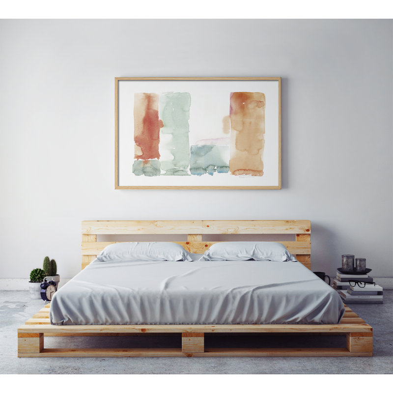 Abstract Abstracto Dubai by César Ortiz Echagüe - Single Picture Frame Painting, 80cm H x 120cm W x 3cm D