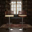 Swivel Upholstered Counter Stool