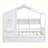 Modern Wooden House Bed With Trundle And Storage Shlef-804752983-804752982