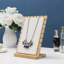 Solid Wood Necklace Jewellery Stand-1620894863