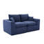 Canapé modulaire modulaire Cloud Couch, canapé moderne Comfy Cloud, 2 places avec housses de coussin Mobilier amovible pour le salon, la chambre à coucher, les appartements, les dortoirs, aucun assemblage requis-630793440