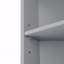 Armoire de rangement multi-fonctionnelle grise